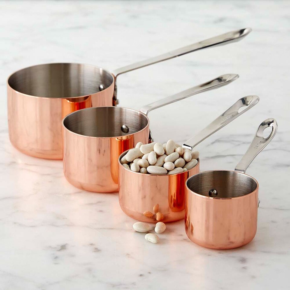 Copper Measuring Cups, Set of 4 Williams Sonoma Australia